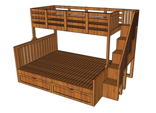 Ubyld TimberNest Bunk Bed