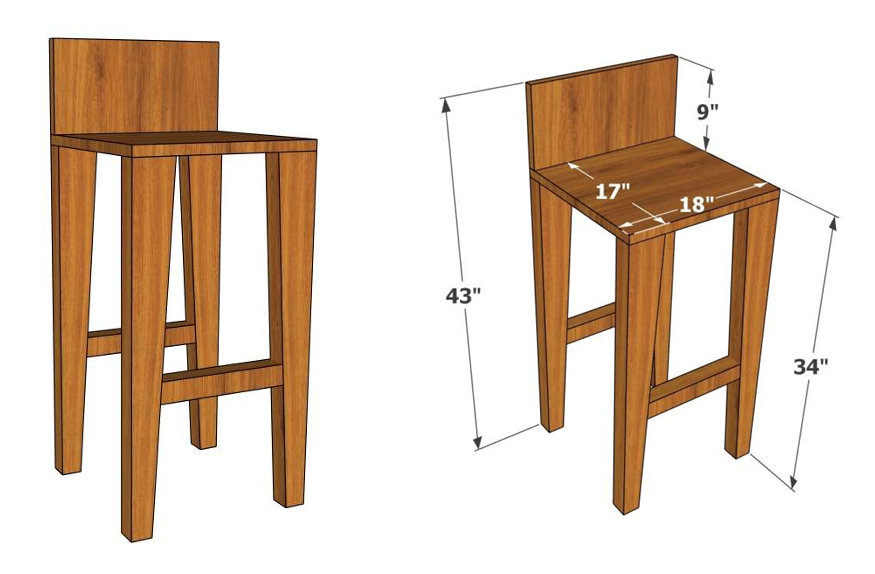 Ubyld Skyline Bar Unit with Two Stools