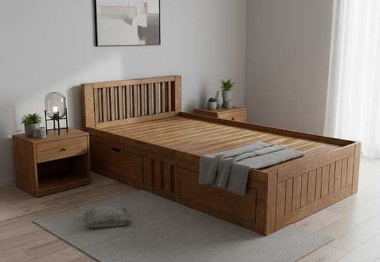 Aaden-Kid'S Trundle Cot