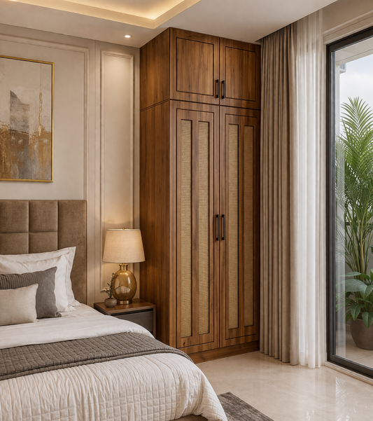 Lunaro Cane Wardrobe
