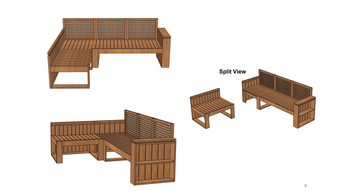 Linea L-Shape Sofa