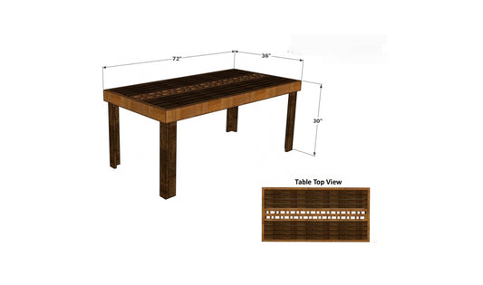 Oak & Echo Dining Set