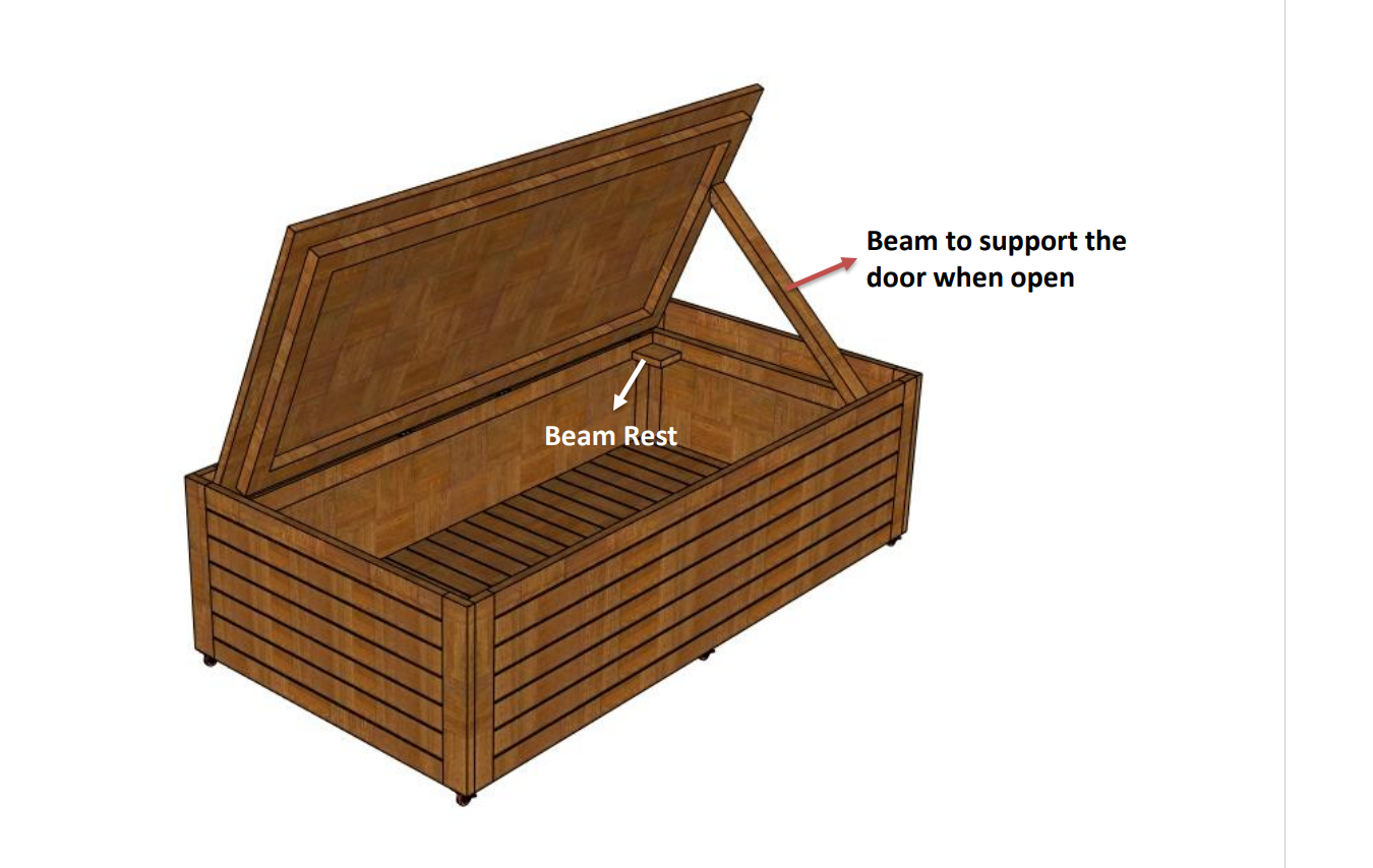 Tranquil Haven - Storage Diwan