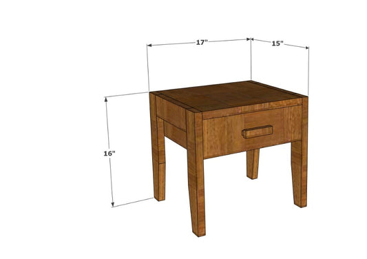 Annica- Bedside Table