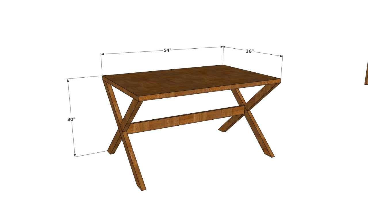 Athira-4 Seater Dining Set