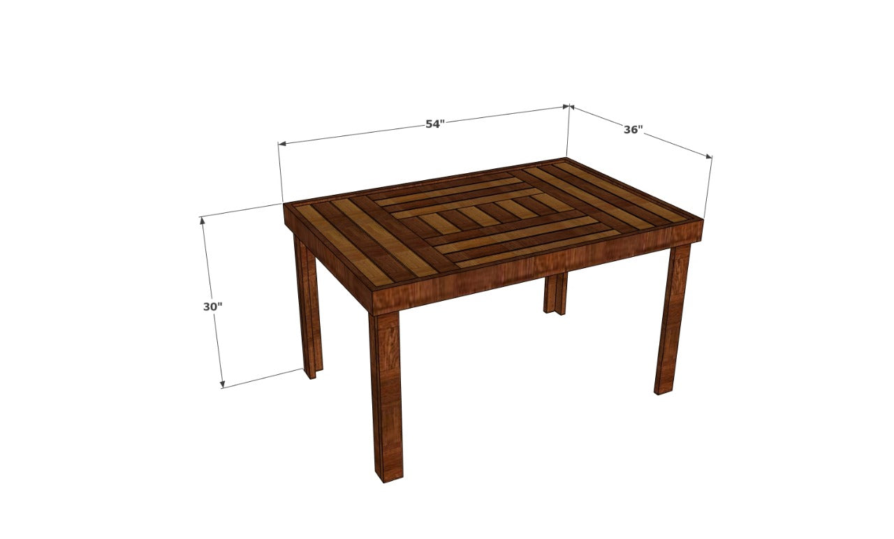 Riga-4 Seater Designer Dining Set