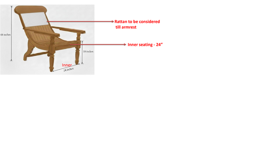 UBYLD Veranda Cane Lounge Chair