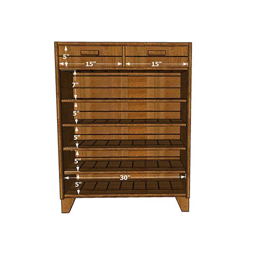 Agustin-Shoe Cabinet