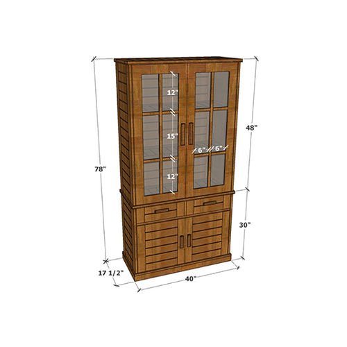 Amalina- Crockery Unit