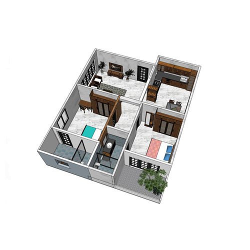 Amogha -2Bhk Package