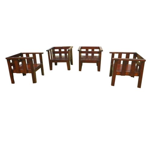 Apex- Set Of 4 Single Seater Sofas