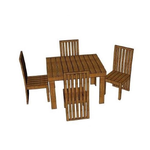 Arezzo-4 Seater Dining Set