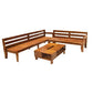 Armson- Sofa Bench With Crate Table