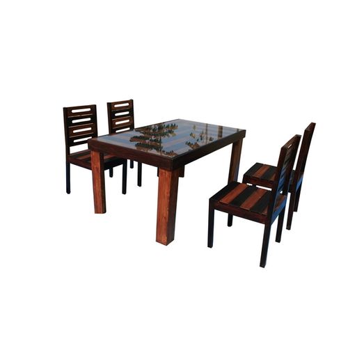 Ayana-4 Seater Dining Set