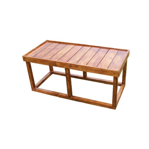 Baan - Rustic Slatted Bench