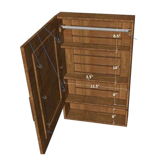 Berman-Mirror Cabinet - ubyld