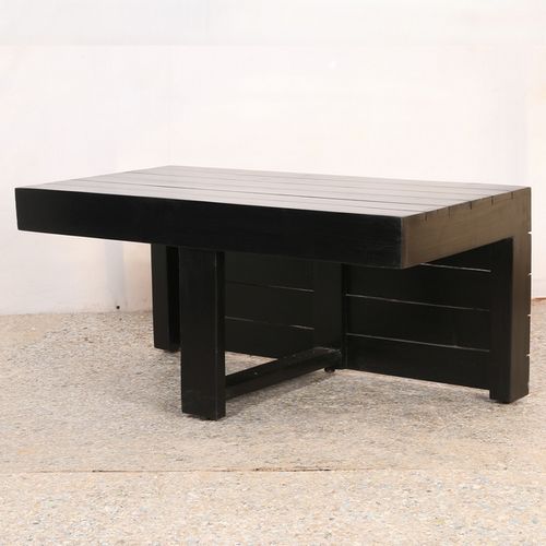 Braile- Coffee Table With Set Of Two Stools - ubyld