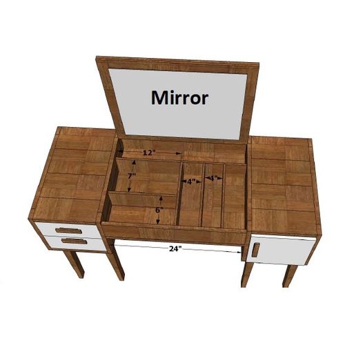 Brolin-Dresser With Storage