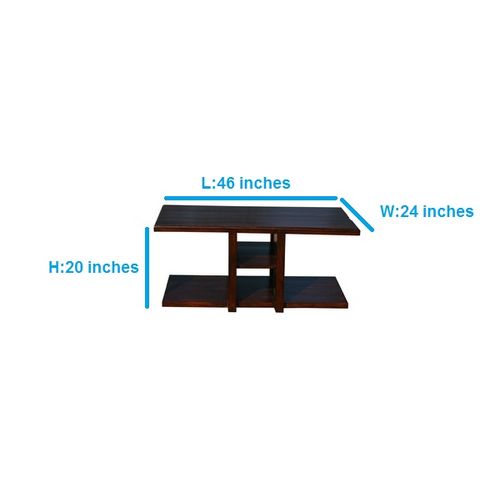 Brookes- Coffee Table With Two Benches