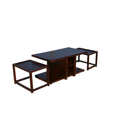 Brookes- Coffee Table With Two Benches