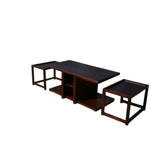 Brookes- Coffee Table With Two Benches