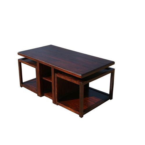 Brookes- Coffee Table With Two Benches
