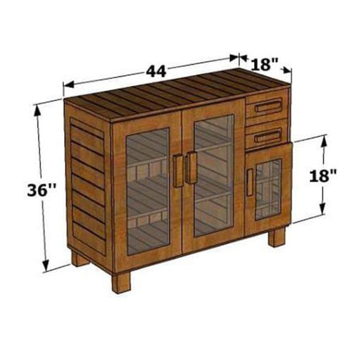 Camilo-Bar Cabinet