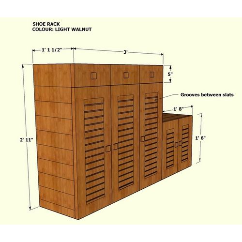 Carmez- Shoe Cabinet