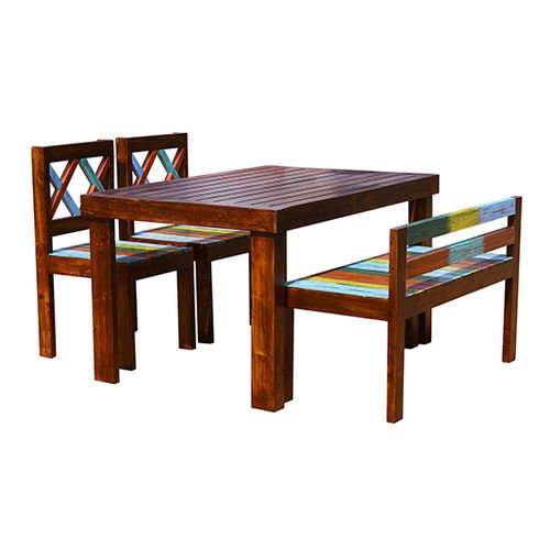 Ciro-4 Seater Dining Set