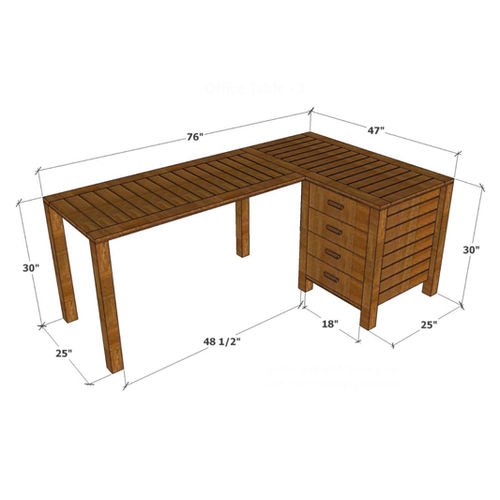 Darcy-L Shaped Work Desk