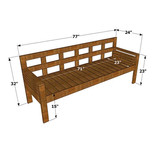 Dario -3 Seater Sofa