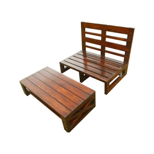 Davenport- 2 Seater Sofa With A Table