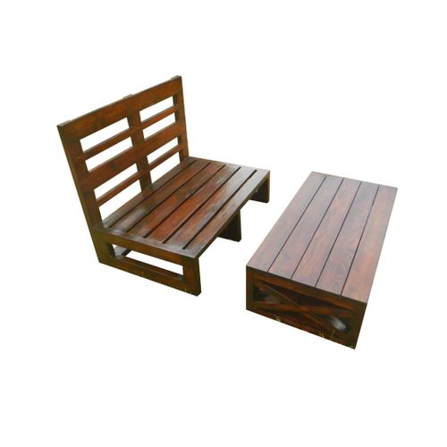 Davenport- 2 Seater Sofa With A Table