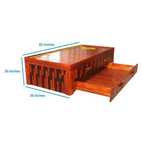 Delano-Trundle Cot With Storage - ubyld