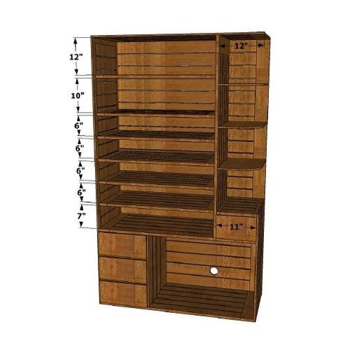 Dewall-Shoe Cabinet With Storage - ubyld