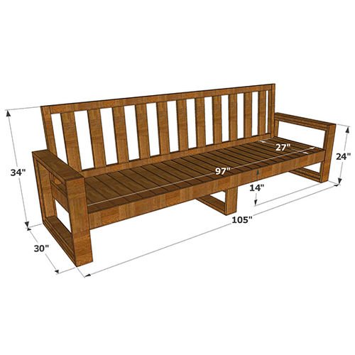 Dollie-4 Seater Sofa - ubyld