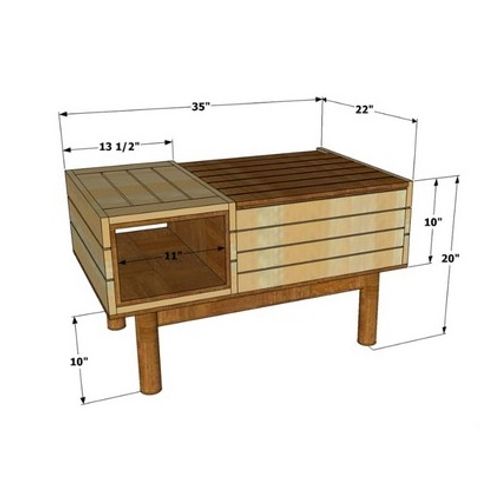 Drayton-Hydraulic Lift Up Coffee Table - ubyld