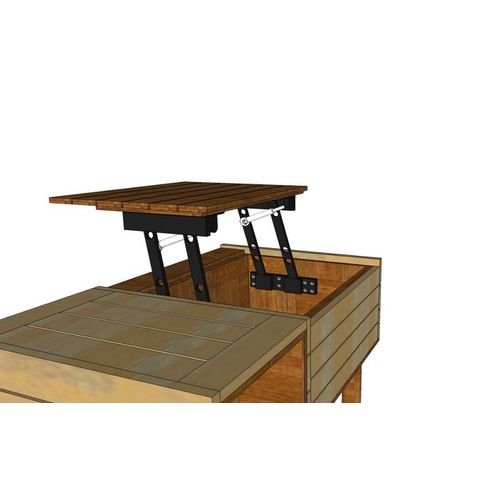 Drayton-Hydraulic Lift Up Coffee Table - ubyld