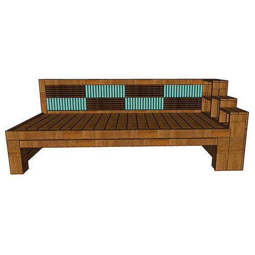 Elene- A Designer Diwan With Storage Shelves - ubyld