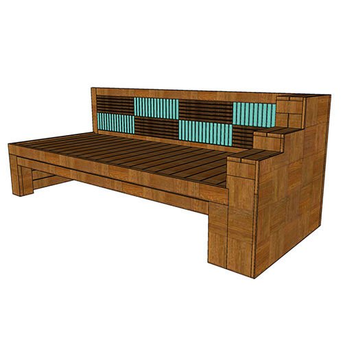 Elene- A Designer Diwan With Storage Shelves - ubyld