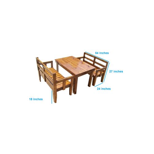 Etilon-4 Seater Dining Set - ubyld