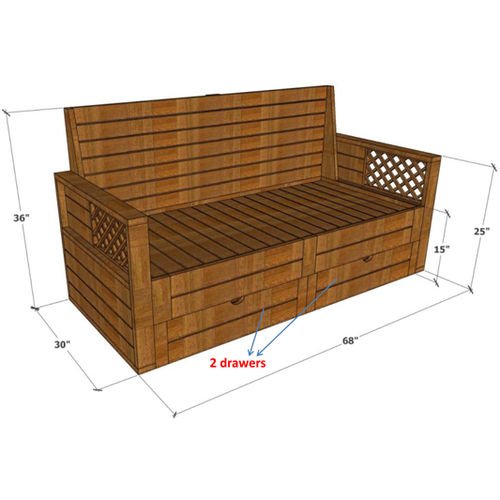 Gritham -Sofa Cum Bed With Storage - ubyld