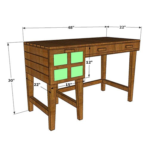 Idalia-Study Table - ubyld