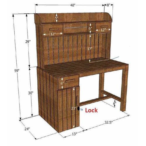 Marcel-Work Desk - ubyld