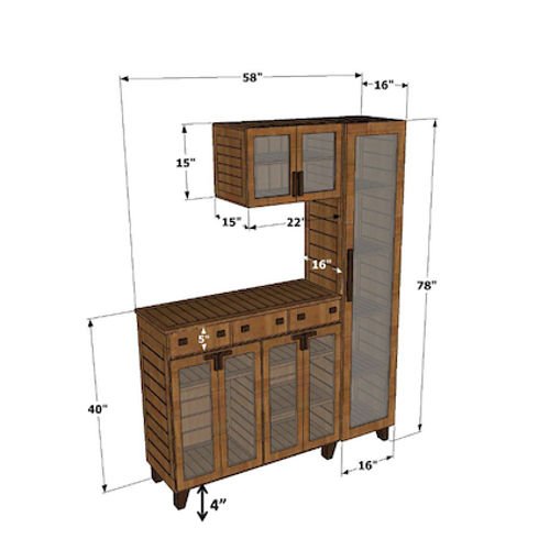 Masinel-Crockery Unit - ubyld