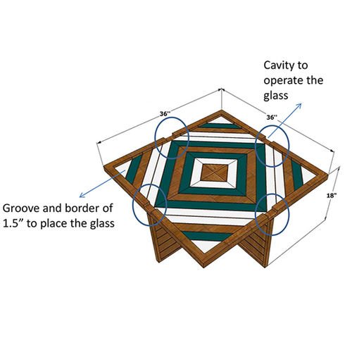 Mauve -Space Saving Coffee Table Set - ubyld