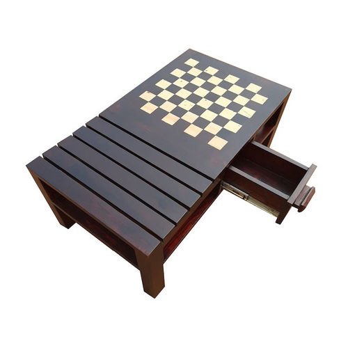 Moini-Center Table With Chess Board - ubyld