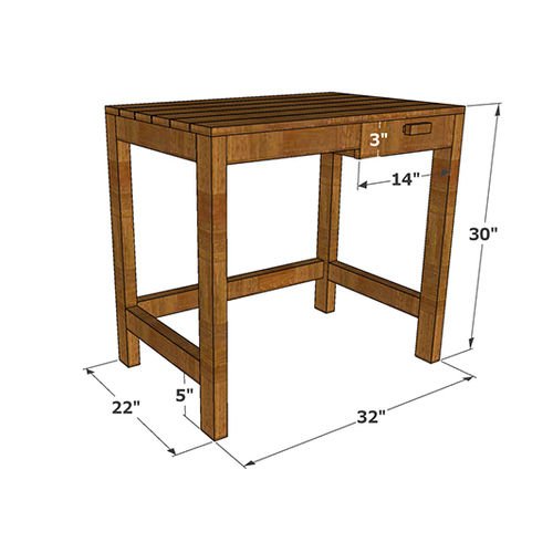 Morena -Study Table - ubyld