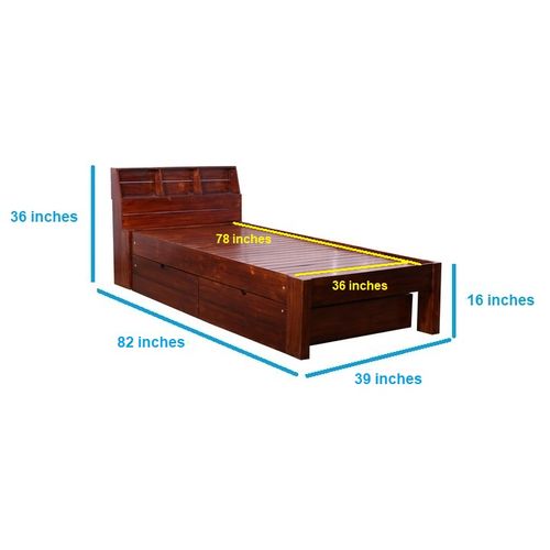 Odessa Single With Two Drawers - ubyld