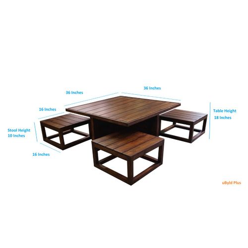 Plus-Space Saving Coffee Table Set - ubyld